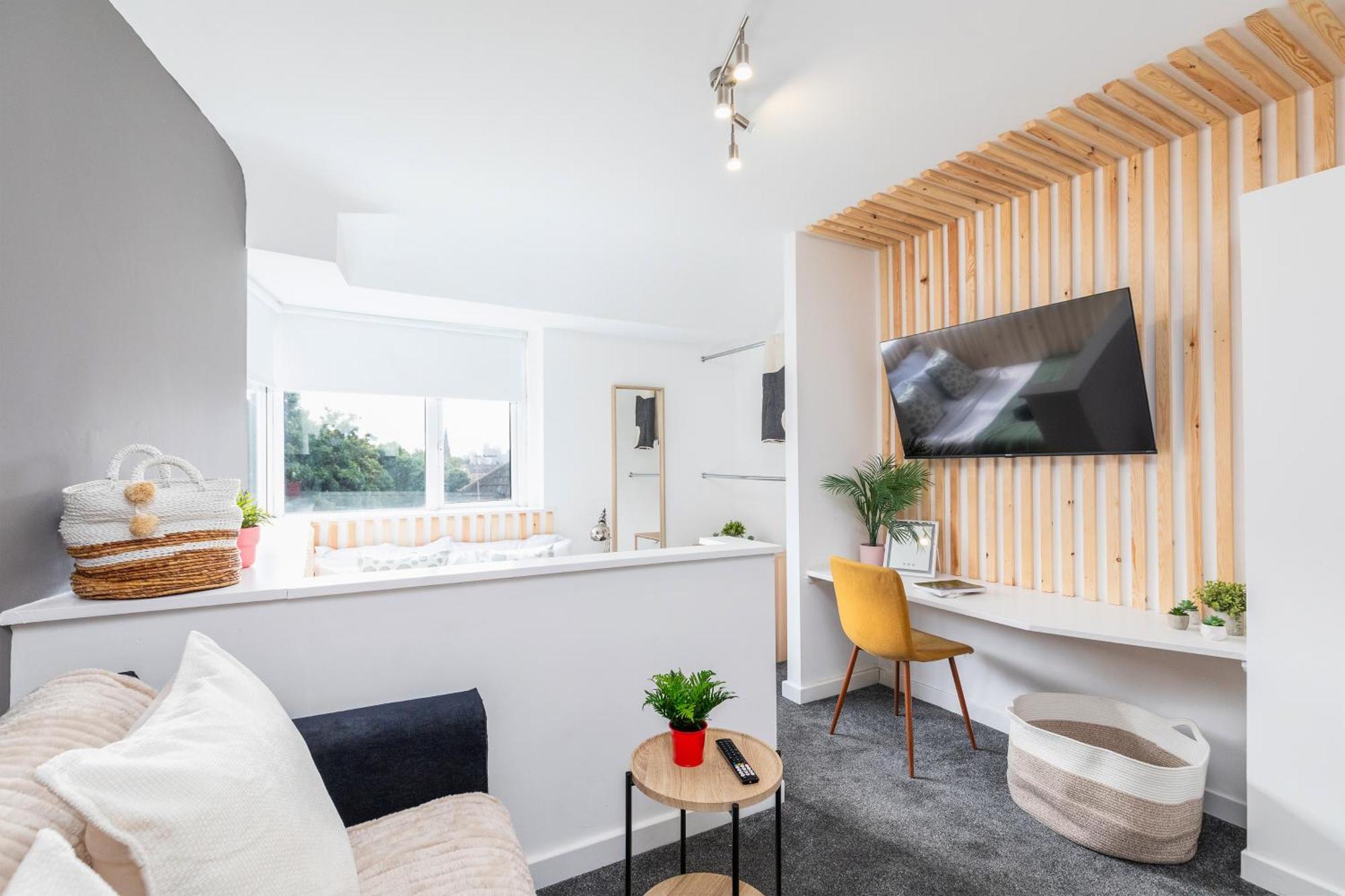 Stylish Studio Apt In Leeds ليدز المظهر الخارجي الصورة