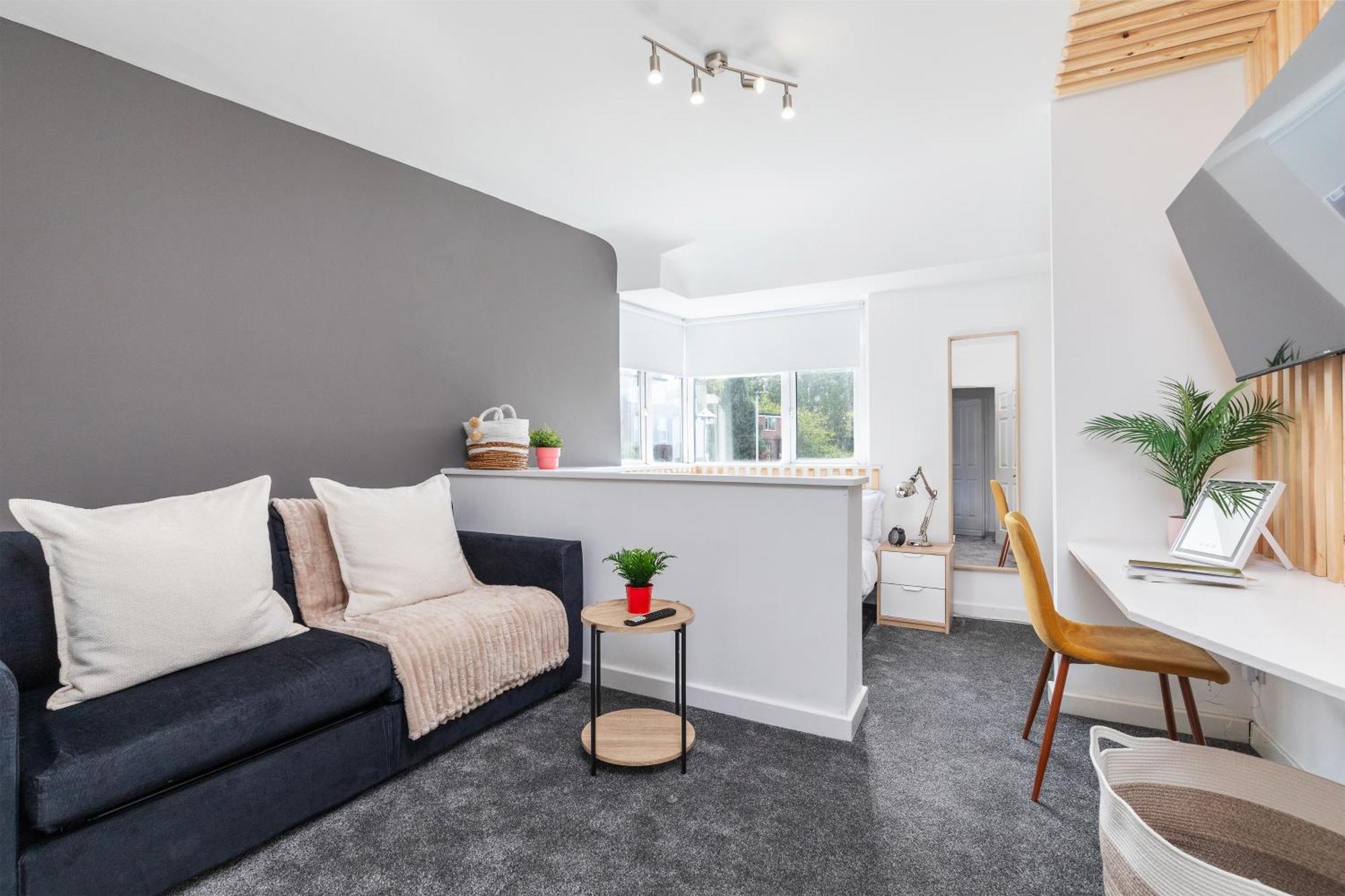 Stylish Studio Apt In Leeds ليدز المظهر الخارجي الصورة